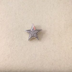 Neil Lane sterling and diamond star necklace